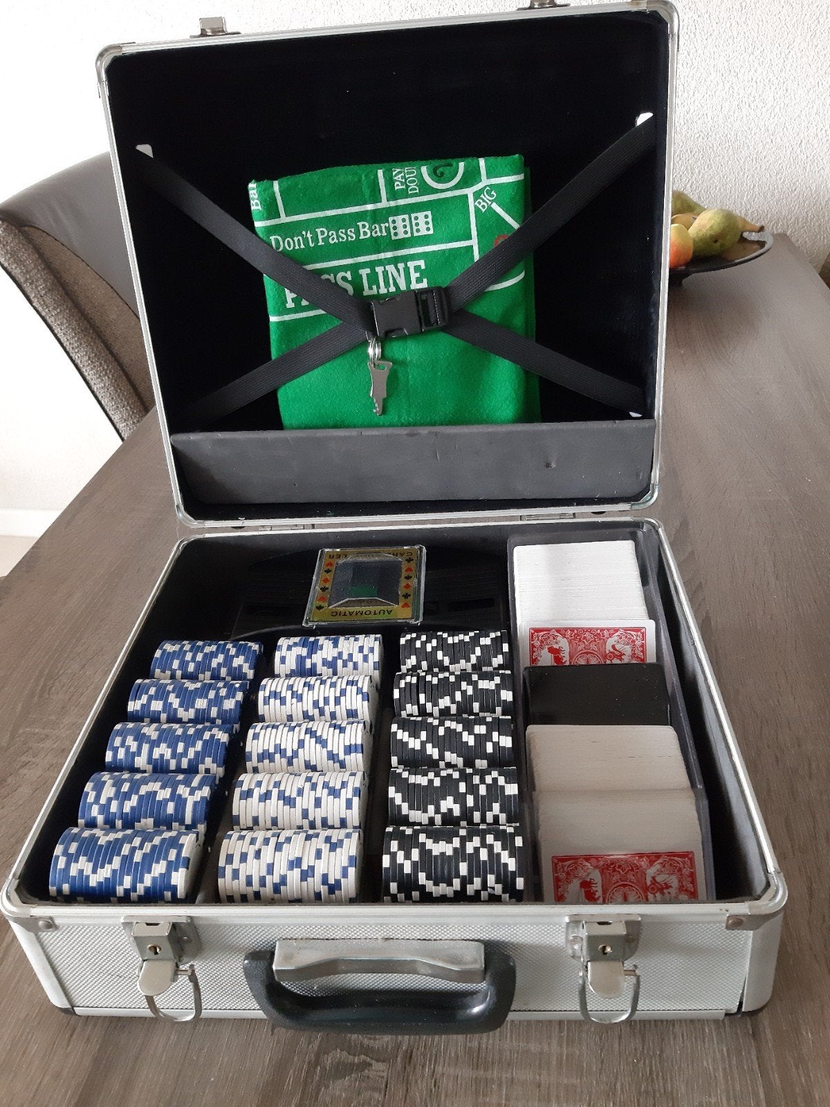 Nieuw Roulette Spel in Koffer met Kaarschudder, Vijf spelers of meer, Ophalen, Nieuw
