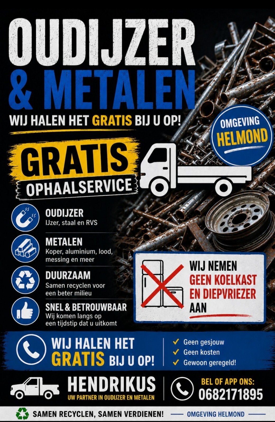 Oudijzer, Ophalen, Zo goed als nieuw