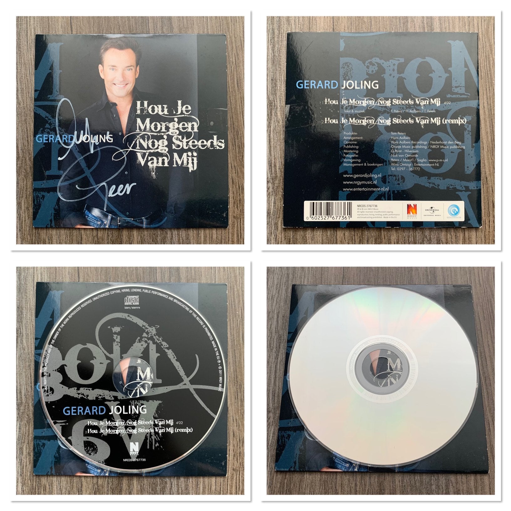 Gerard Joling: Hou Je Morgen nog Steeds van Mij (Gesigneerd), Verzamelen, Ophalen of Verzenden, Gesigneerd