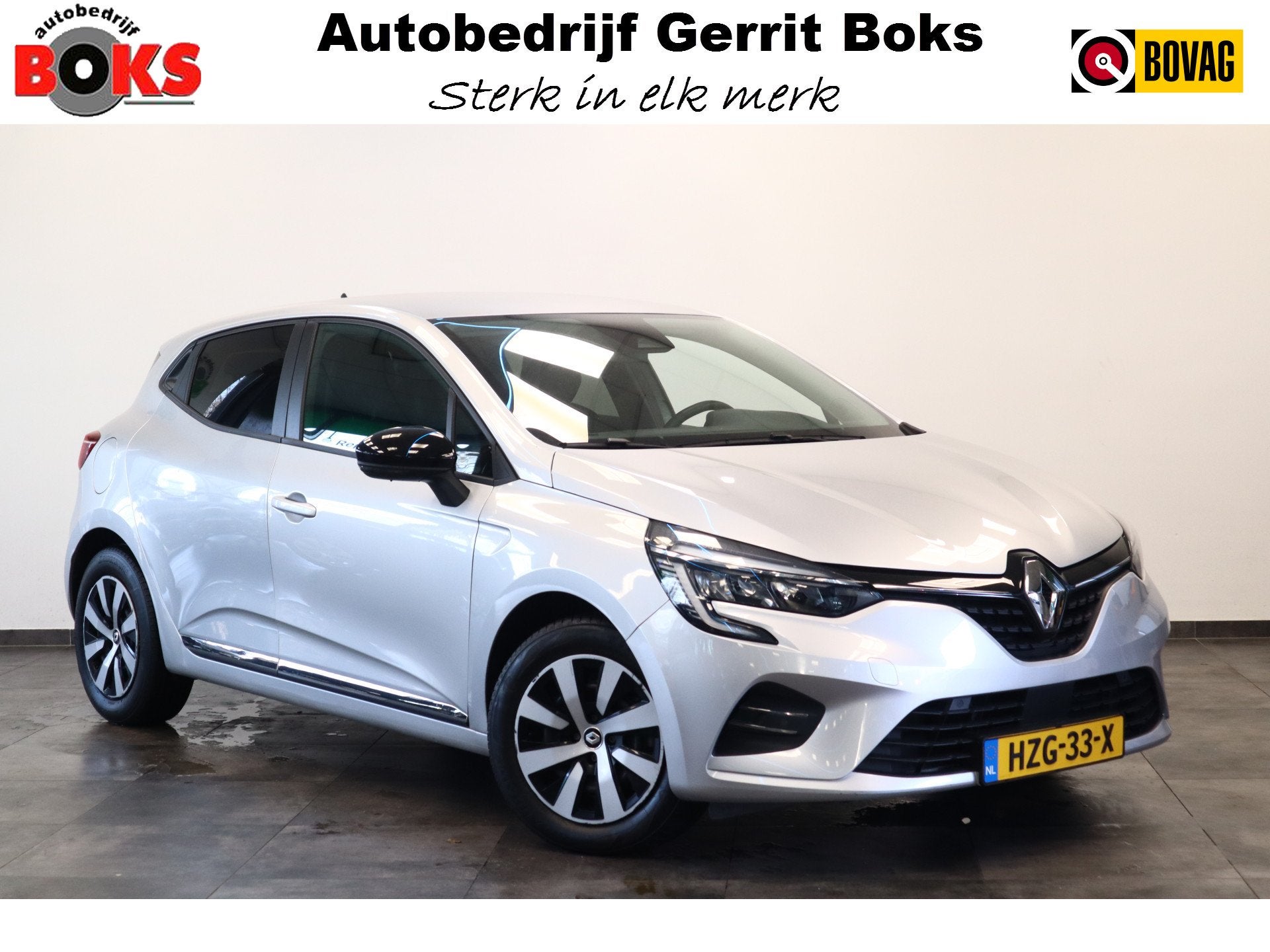 Renault Clio 1.6 E-Tech Hybrid 145 Evolution Navigatie Full-, Auto's, Stof, Gebruikt, 4 cilinders, Met garantie (alle)