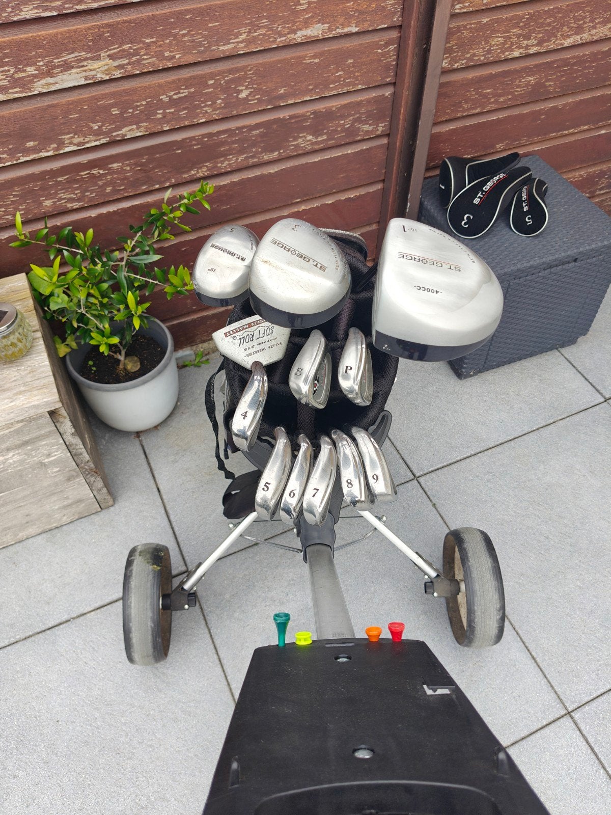 komplete golfset incl.trolley
