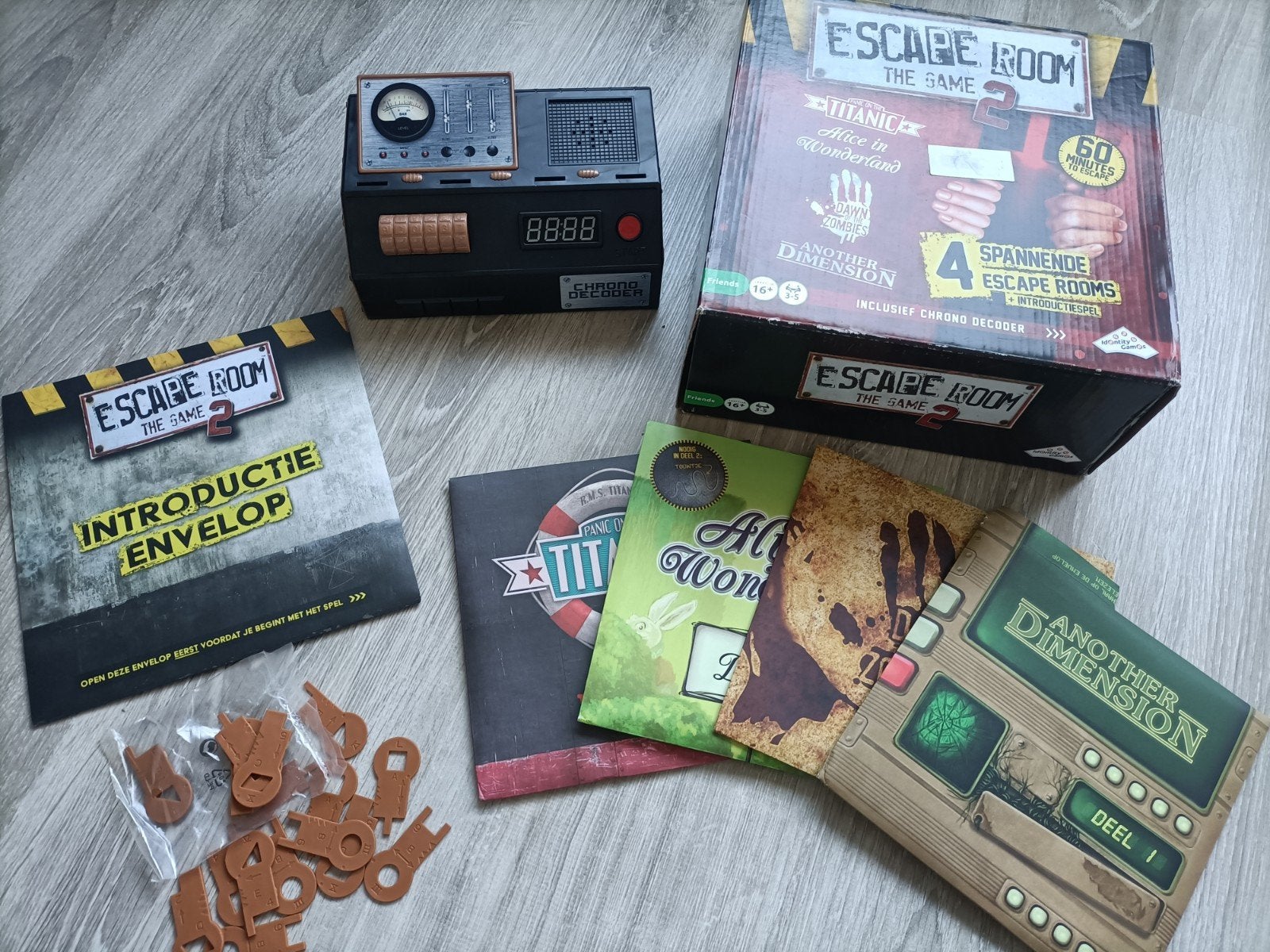 Escape Room The Game 2, Ophalen, Nieuw
