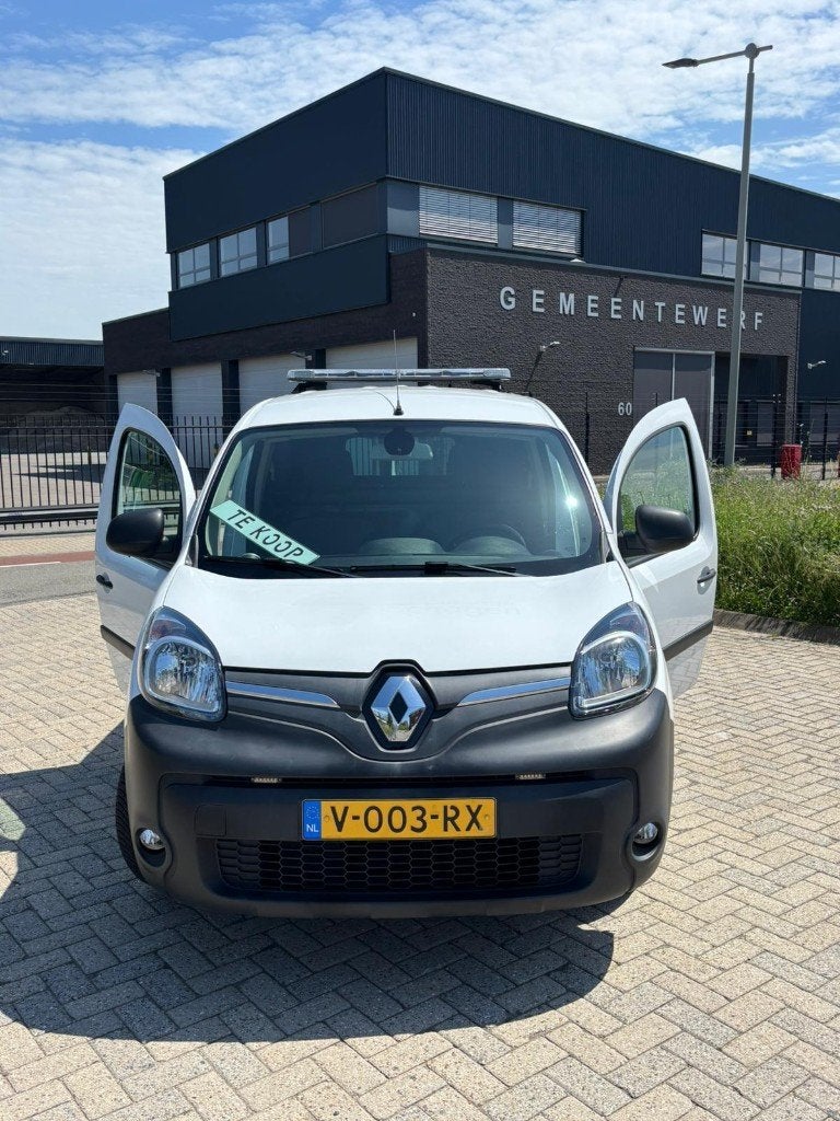 Renault Kangoo Express Z.e. 2018, Auto's, Stof, Renault, Wit, Origineel Nederlands