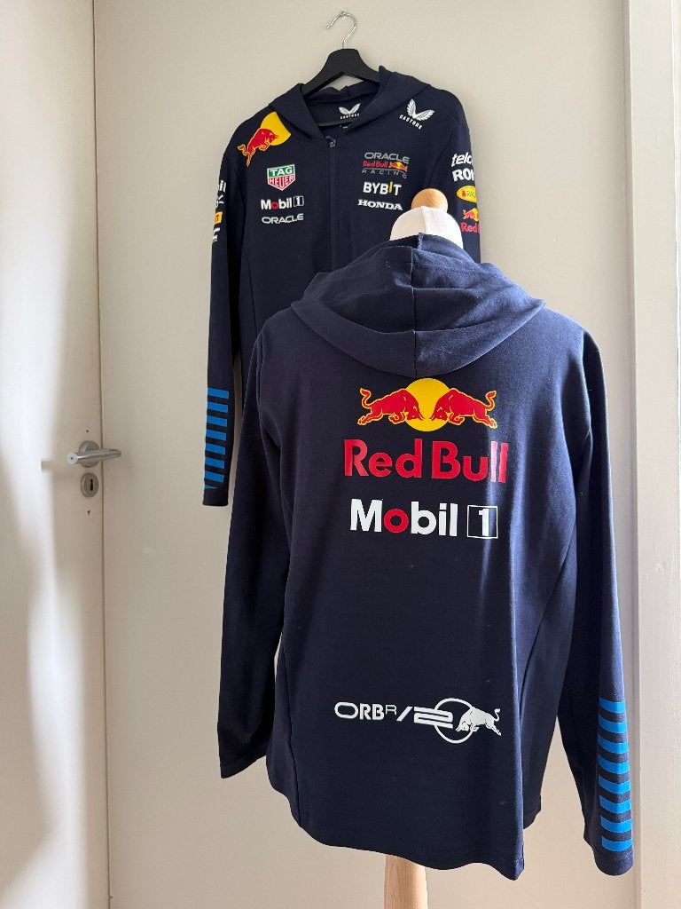 Twee x Red Bull Racing F1 Team Hoodie - Maat S en maat L, Blauw, Overige maten, Ophalen of Verzenden, Zo goed als nieuw