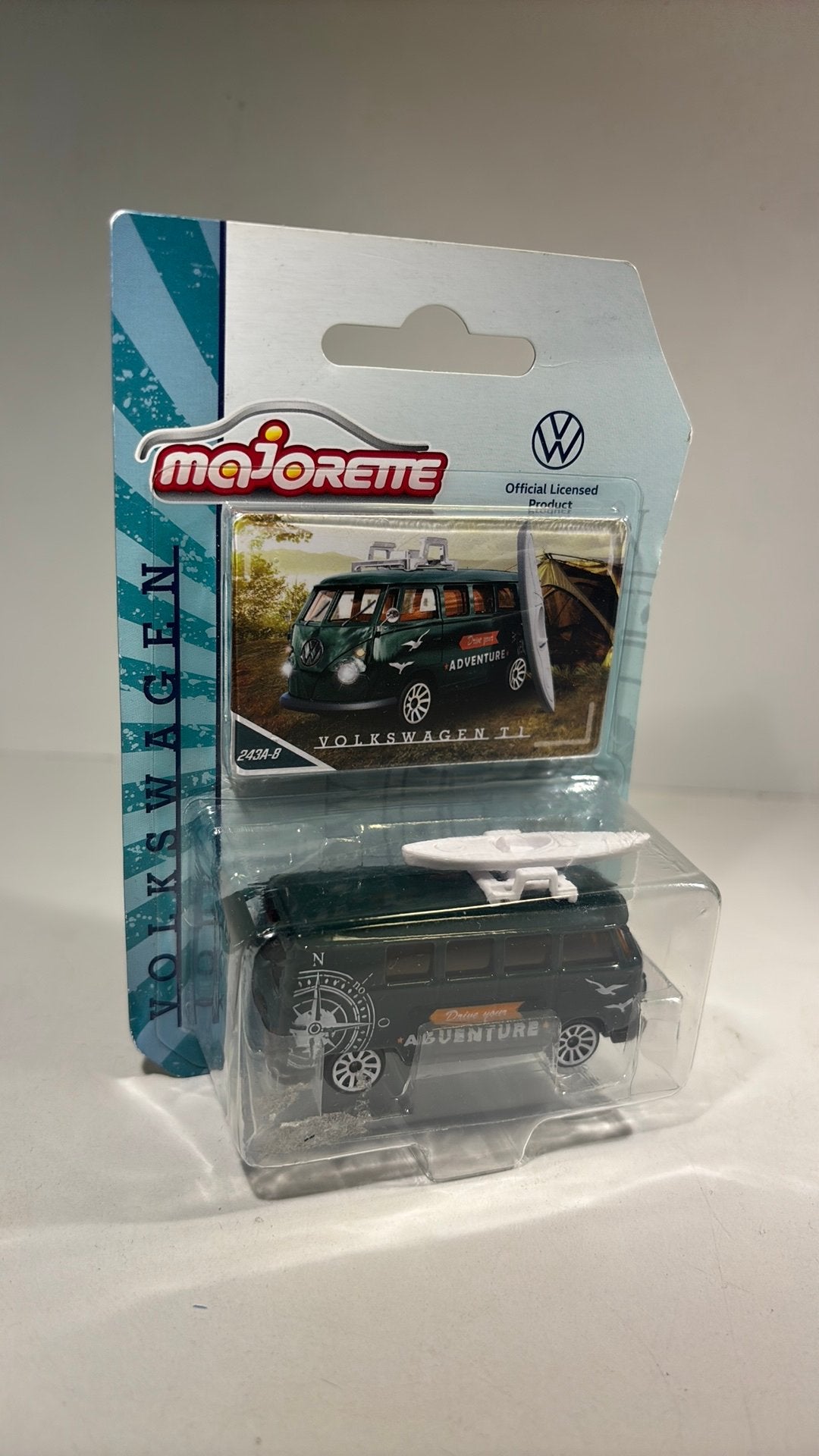 Volkswagen t1 adventure majorette 1.64, Auto, Ophalen of Verzenden, A, A