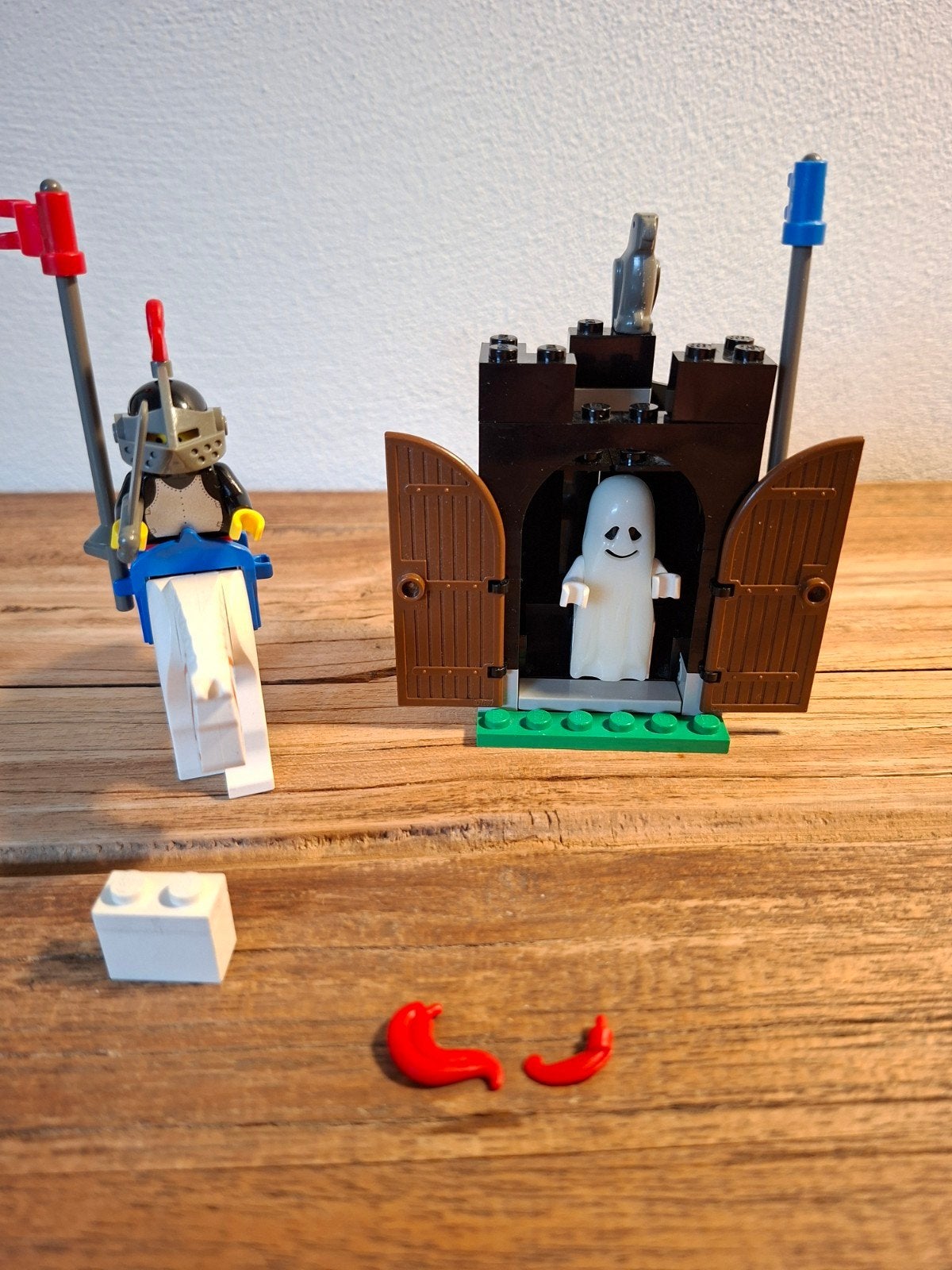 Lego set 6034 Black Monarch's Ghost, Gebruikt, Lego, Ophalen of Verzenden, Castle
