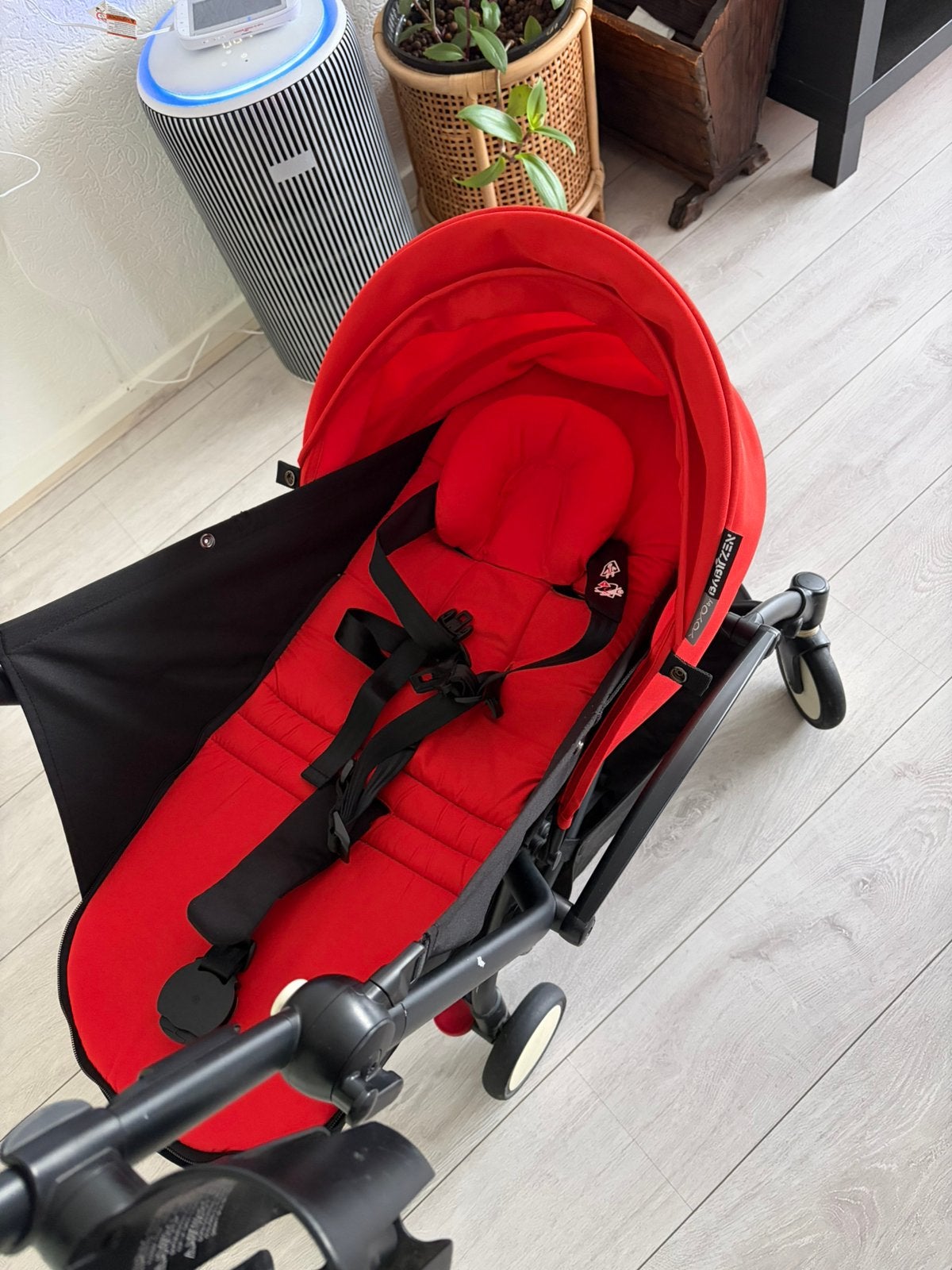 Newborn pack Stokke YOYO Babyzen Rood, Kinderen en Baby's, Buggy's, Ophalen of Verzenden, Zo goed als nieuw