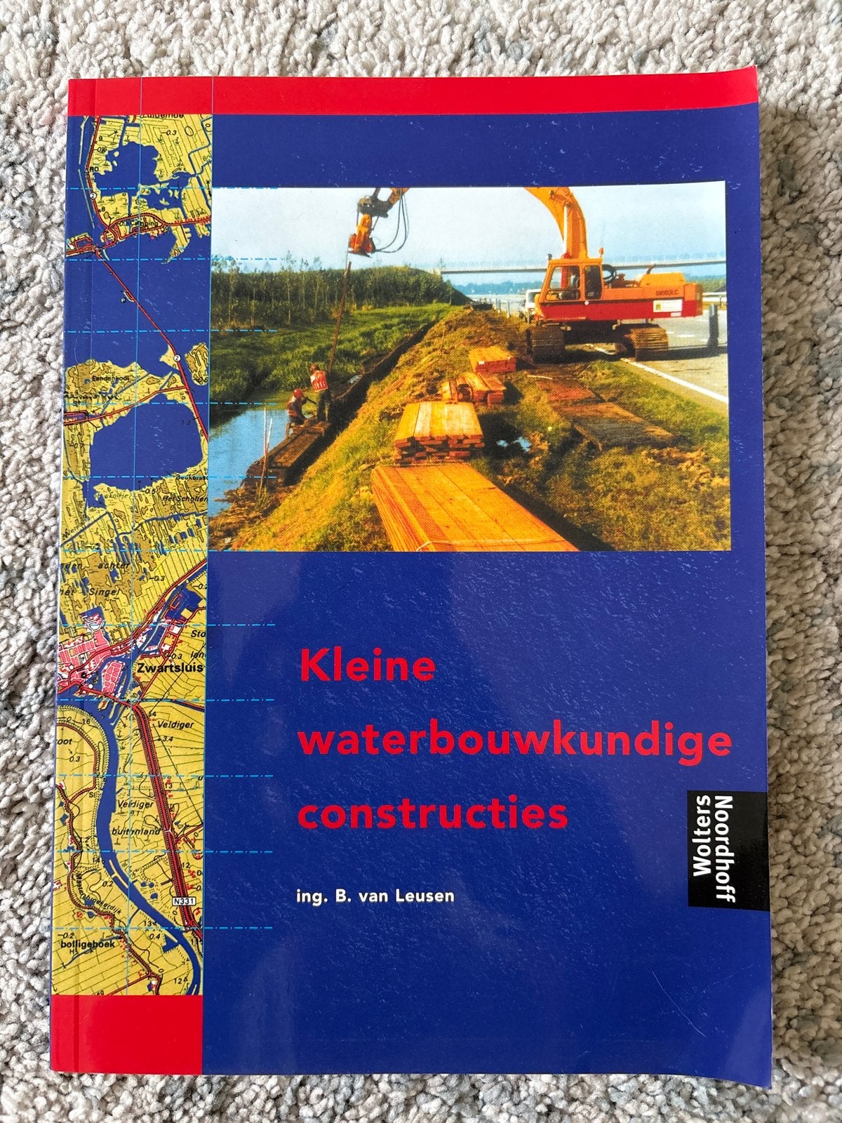 Kleine waterbouwkundige constructies - ing. B. van Leusen, Ophalen of Verzenden, Zo goed als nieuw, Bouwkunde