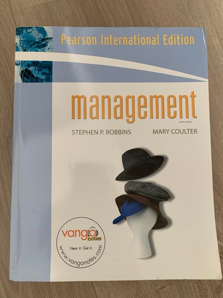 Management - Stephen P. Robbins, Mary Coulter, Ophalen of Verzenden, Zo goed als nieuw, Management
