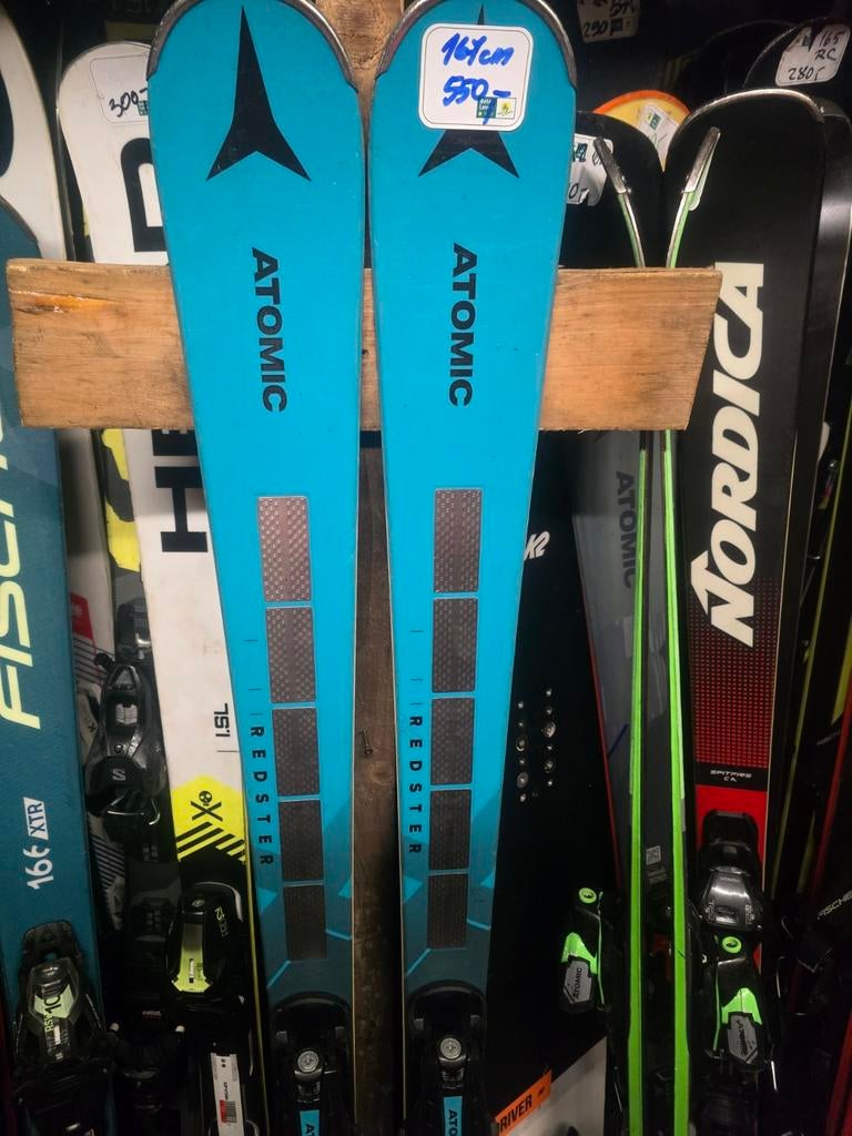 167cm ATOMIC REDSTER X9S REVOSHOCK RVSK, 160 tot 180 cm, Ophalen of Verzenden, Zo goed als nieuw, Carve