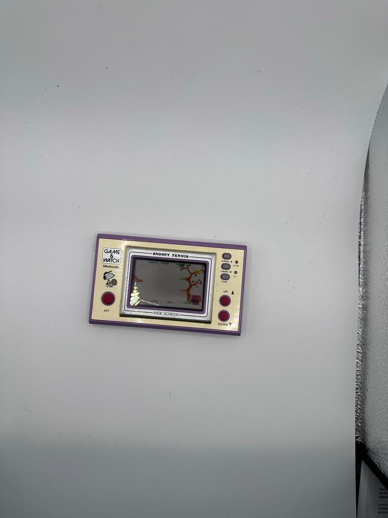 Game & Watch: Snoopy Tennis - Vintage!, Gebruikt, 1 speler, Ophalen of Verzenden, Sport