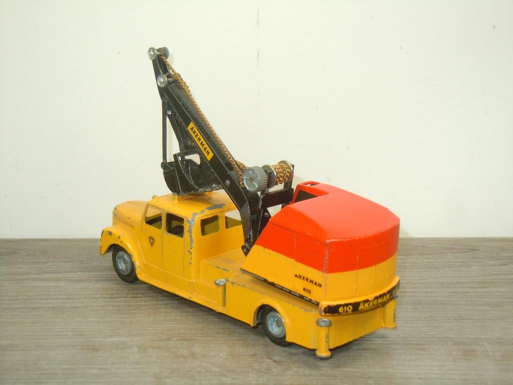 Scania Vabis with Akerman Crane - Tekno Denmark, Gebruikt, Verzenden, Denemarken, Tekno