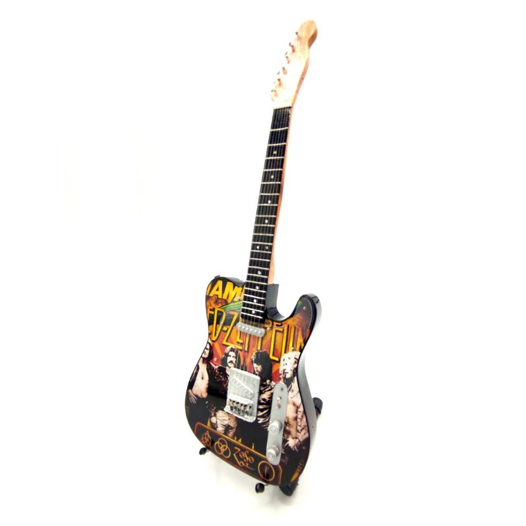 Led Zeppelin miniatuur gitaar 25cm mini guitar decoratie, Info@deconoord.nl, Deco Noord, Nieuw, Ophalen of Verzenden