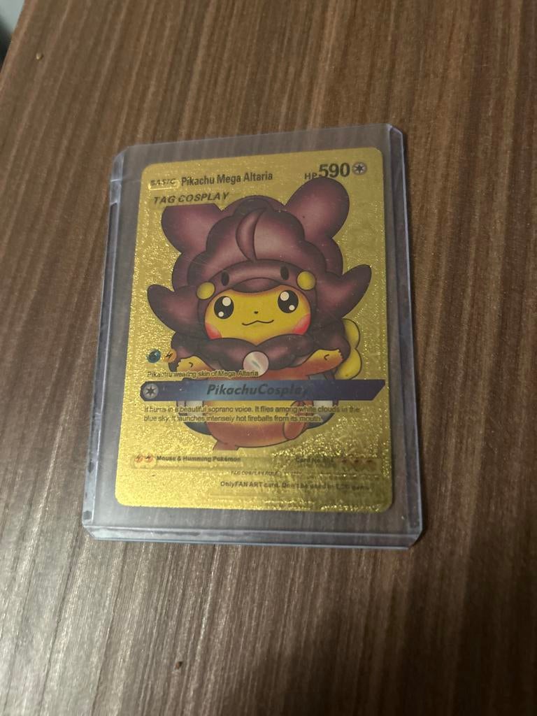2 Pikachu Fankaarten voor Verzamelaars, Ophalen of Verzenden, Zo goed als nieuw, Losse kaart
