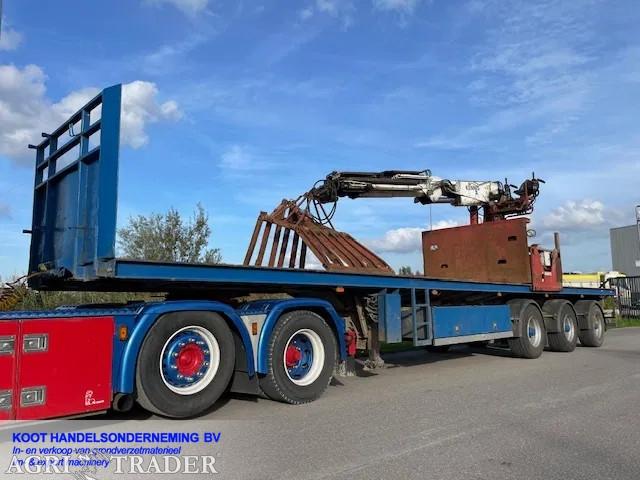 Nooteboom OVB03050 Kennis R36!!! Gestuurd 2 assen, Bedrijf, Aanhangers en Opleggers, Te koop