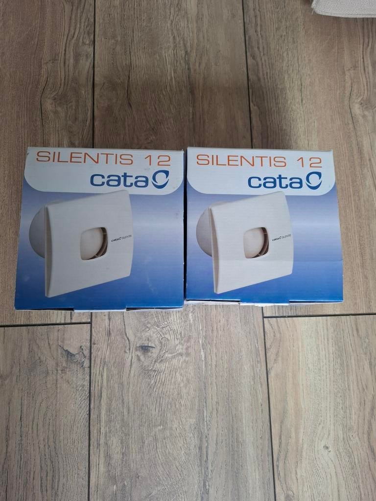2x Badkamerventilator met timer 118mm, Ophalen, Nieuw, Ventilator