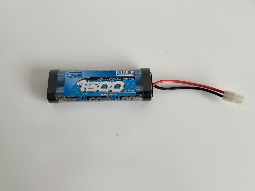 LRP 1600mah accu 1/10, Hobby en Vrije tijd, Modelbouw | Radiografisch | Auto's, Ophalen of Verzenden, Gebruikt, Overige schalen