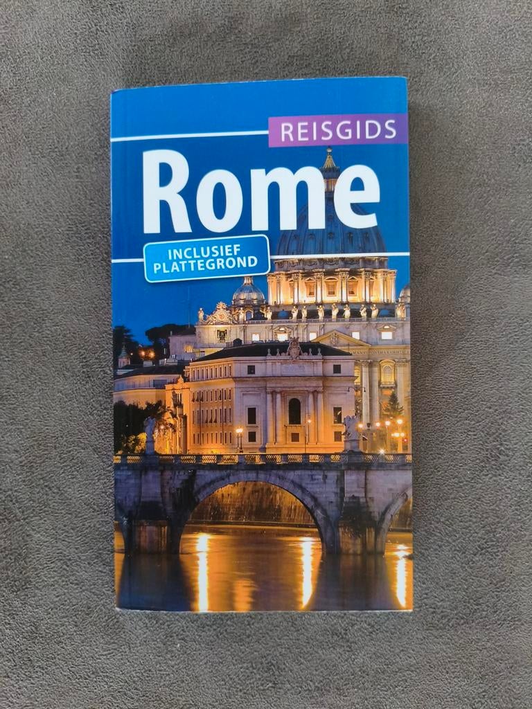 Rome reisgids inclusief plattegrond (ZGAN), Overige merken, Europa, Ophalen of Verzenden, Zo goed als nieuw