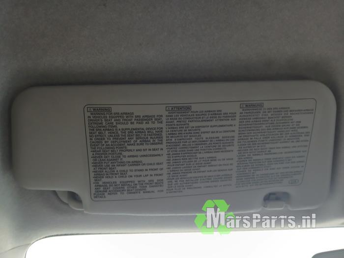 Zonneklep van een Daihatsu Cuore, Auto-onderdelen, Gebruikt, Daihatsu, -, -