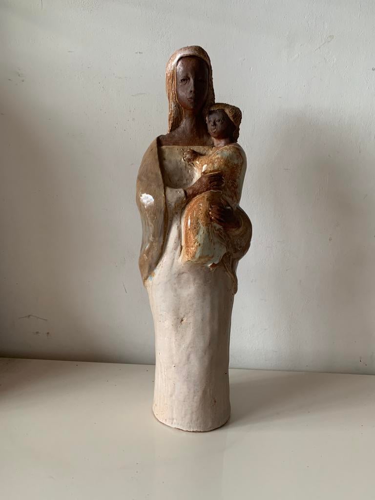 Mid century Maria perignem standbeeld, Antiek en Kunst, Ophalen of Verzenden