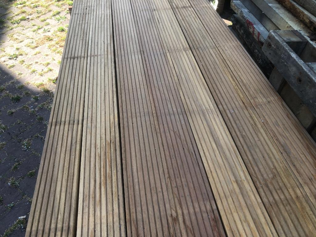 Vlonderplanken purperhart beter dan bankirai, Ophalen, Nieuw, Hout