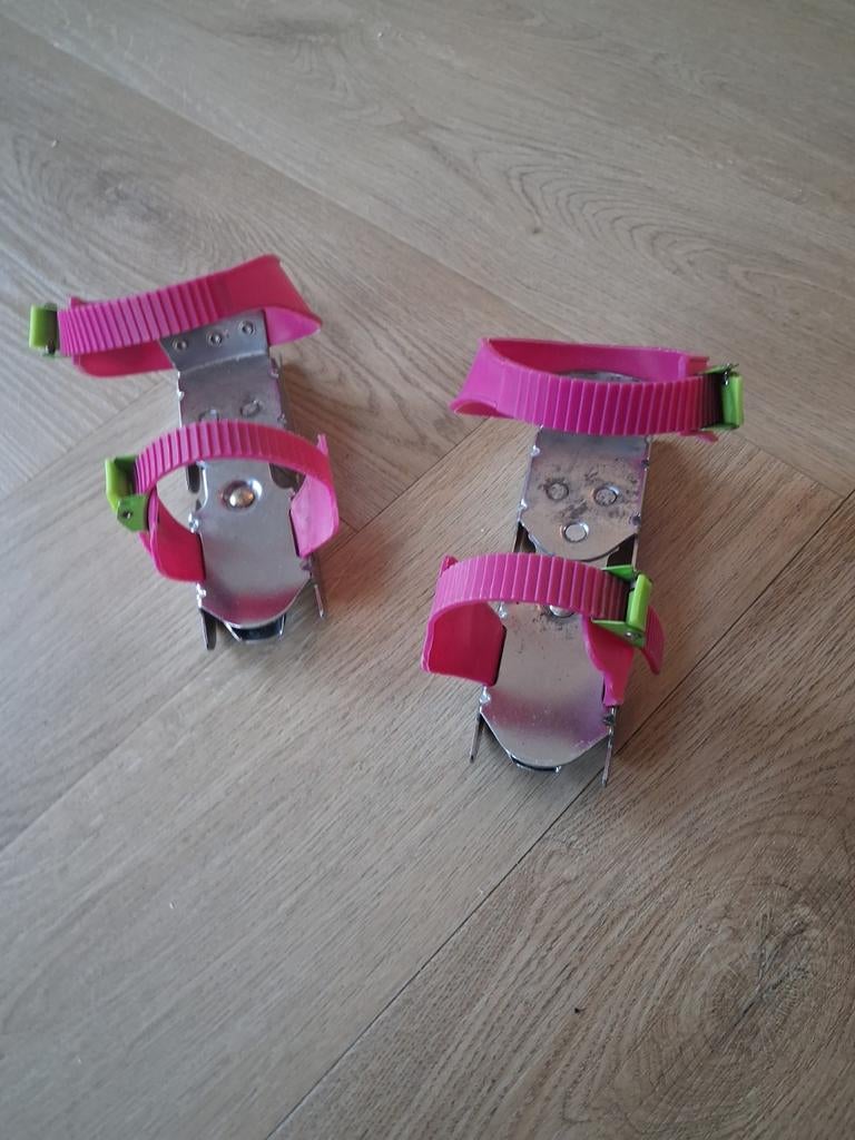 Onderbind schaatsjes roze, Sport en Fitness, Schaatsen, Ophalen, Overige merken