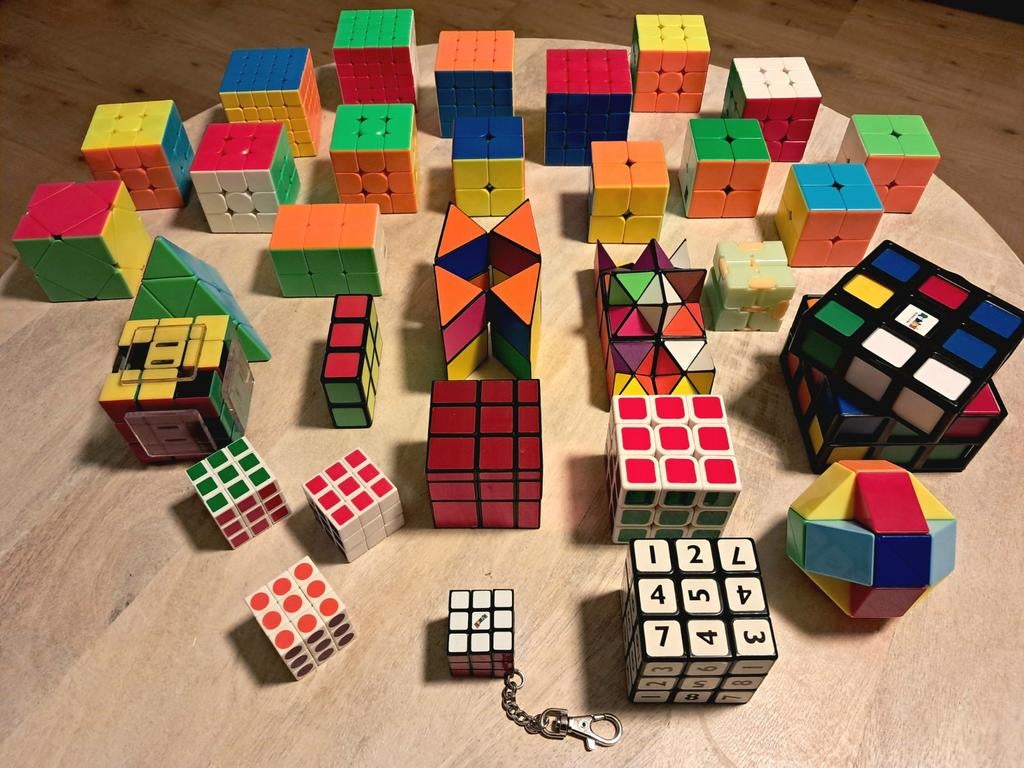 Rubik's Cubes, Speedcubes, Skewb, Mirror Cube, Pyramid, etc., Ophalen, Zo goed als nieuw, Rubik's of 3D-puzzel