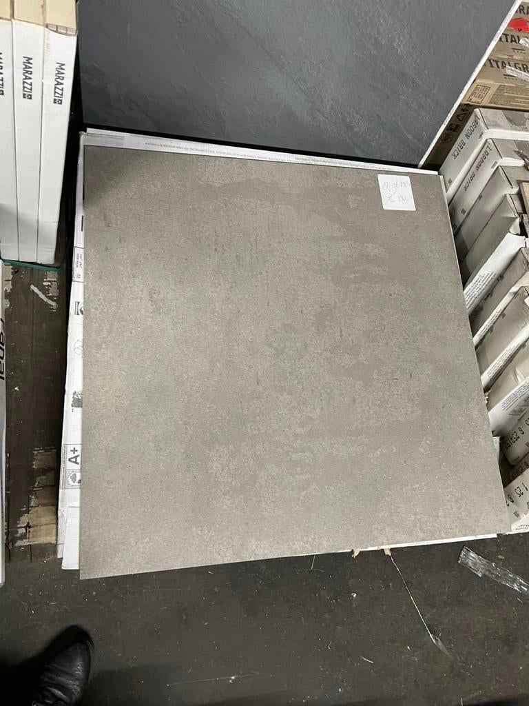 Vloertegels Italgraniti Taupe 80x80 cm 8,96 m2 voor €130,-, Ophalen, Nieuw, Minder dan 5 m², Vloertegels