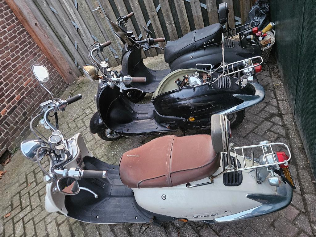 Retro Scooter Onderdelen GY6 Grand La Souris TURBHO AGM 50cc, Fietsen en Brommers, Brommeronderdelen | Scooters, Gebruikt, Overige merken