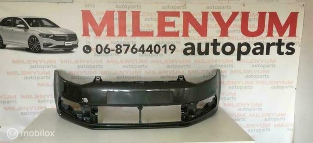 VOLKSWAGEN POLO 6C BUMPER NIEUW (2014-2017) LD7R, Ophalen of Verzenden, Nieuw, Voor, Bumper