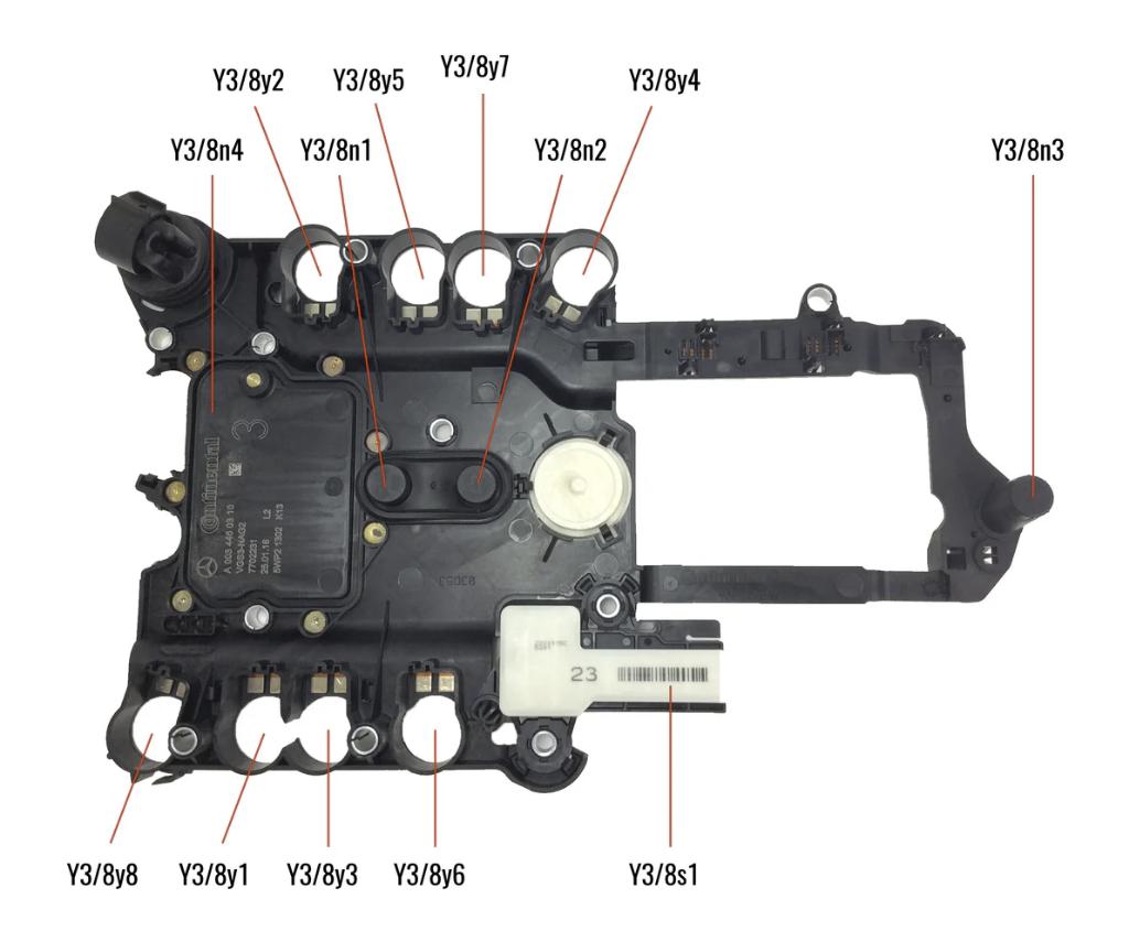 Mercedes VGS 722.9 snelheidssensor reparatie y3/8n1 y3/8n2, Ophalen of Verzenden, Nieuw, Mercedes-Benz