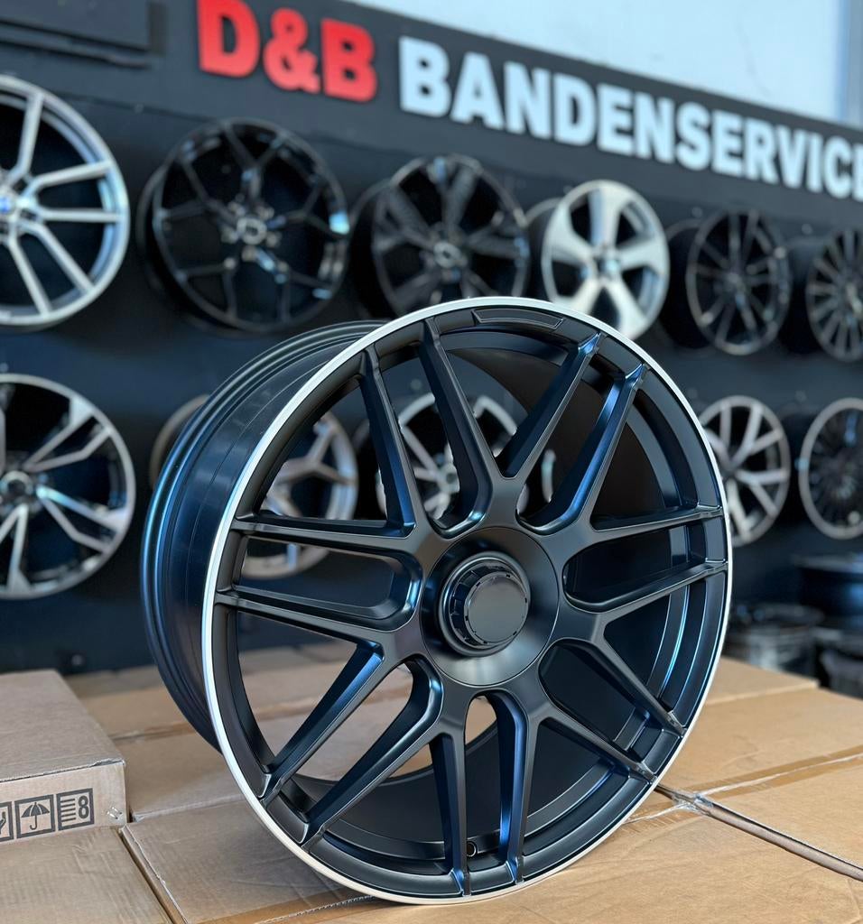 22 inch G63 Amg look velgen nieuw 5x130 G klasse G55 G63, Nieuw, Overige maten, Ophalen of Verzenden, All Season