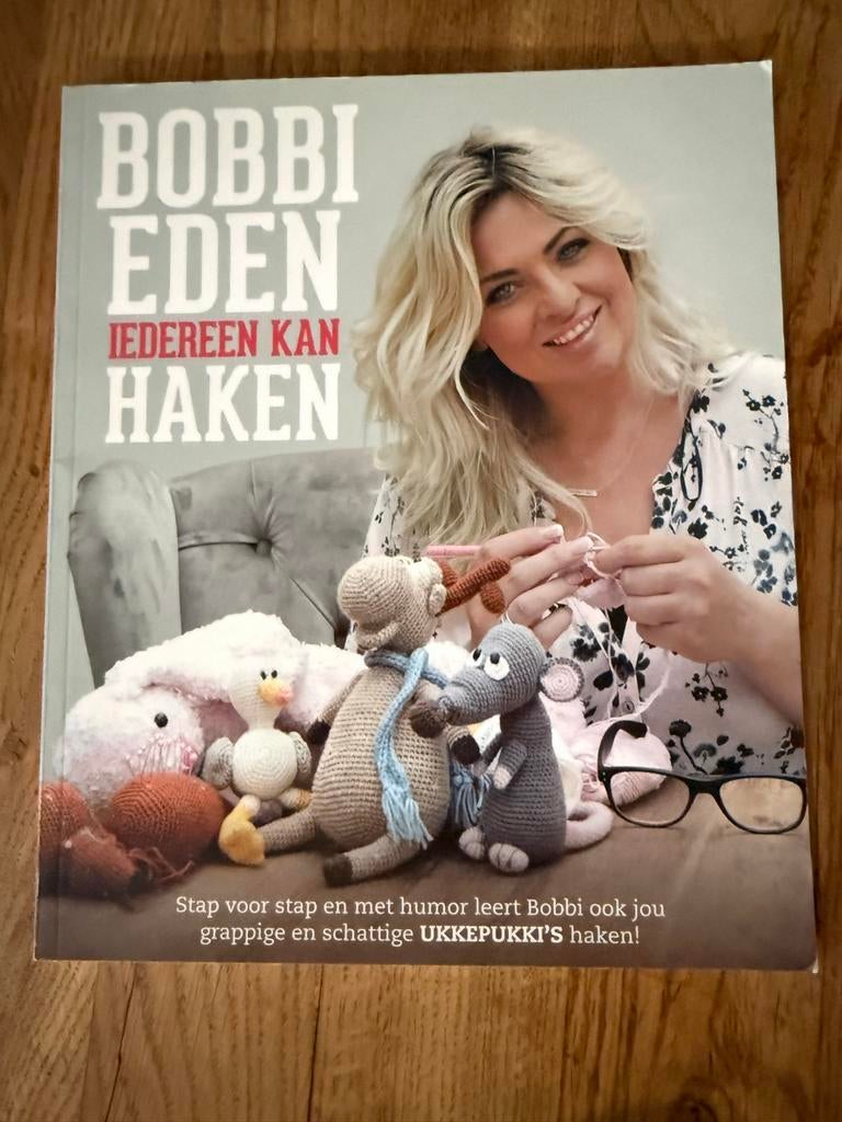 Bobbi Eden - Iedereen kan haken, Hobby en Vrije tijd, Breien en Haken, Zo goed als nieuw, Haken, Patroon of Boek, Ophalen of Verzenden
