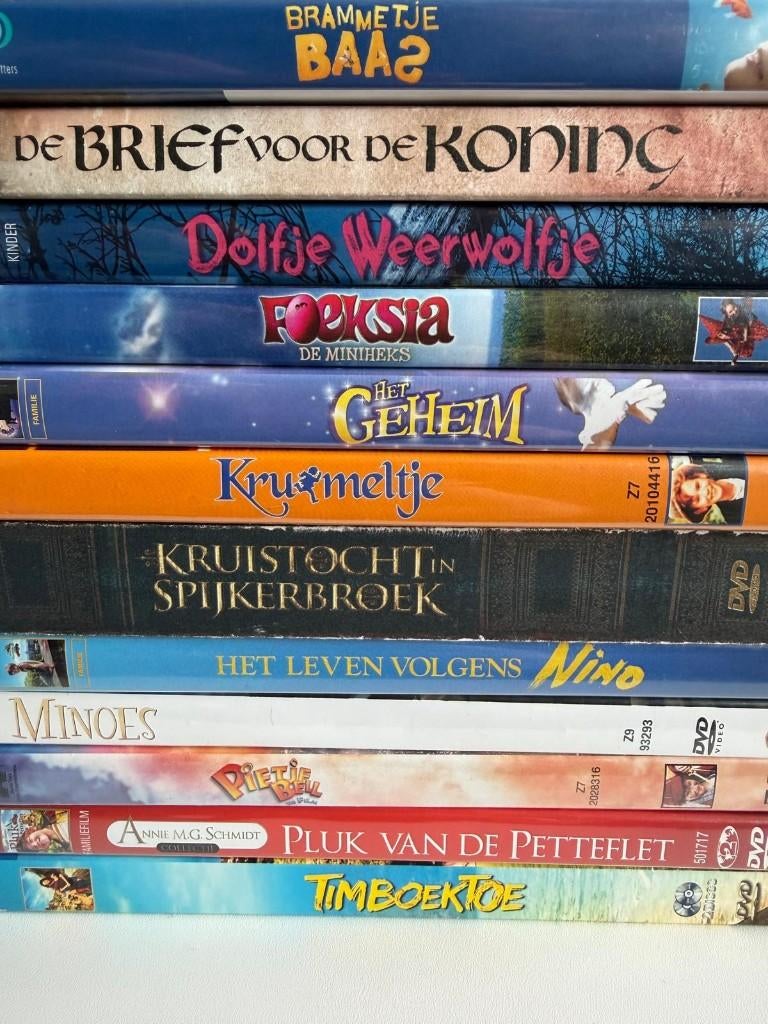 Nederlandse Kinderfilms (speelfilms) Collectie DVD, Cd's en Dvd's, Dvd's | Kinderen en Jeugd, Alle leeftijden, Ophalen of Verzenden