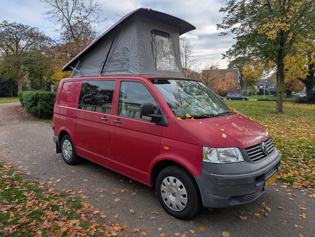 Volkswagen Transporter VW T5 2.5 TDI campeerbus camper, Automaat, Buscamper of Camperbus, Volkswagen, Diesel