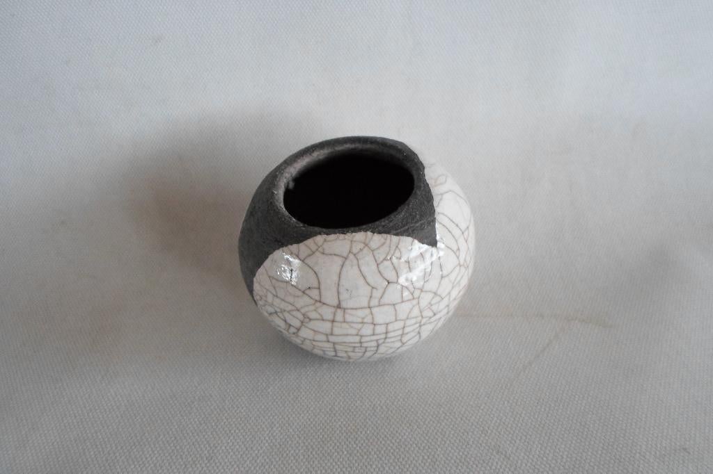 Raku Potje Bol, Antiek en Kunst, Antiek | Keramiek en Aardewerk, Ophalen of Verzenden