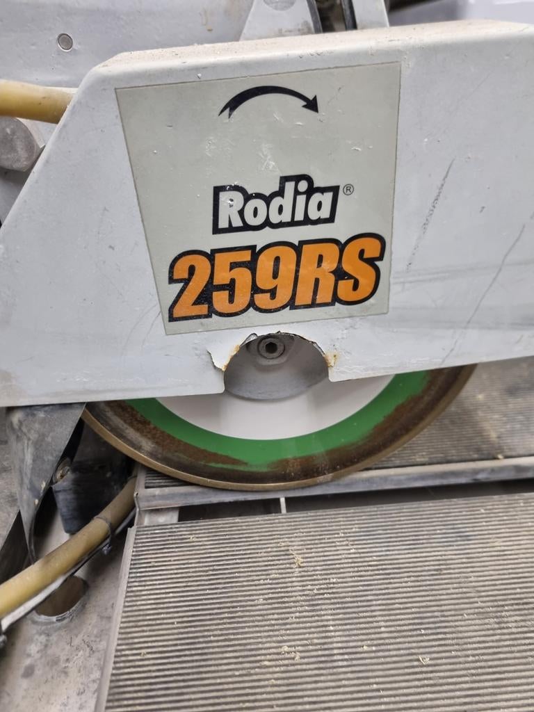 Tegelzaag rodia, Doe-het-zelf en Verbouw, Ophalen, Gebruikt, Afkortzaag, 30 tot 70 mm