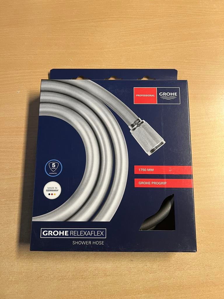 Grohe Relexaflex Professional Doucheslang 175 cm Chroom, Ophalen of Verzenden, Nieuw, Douche