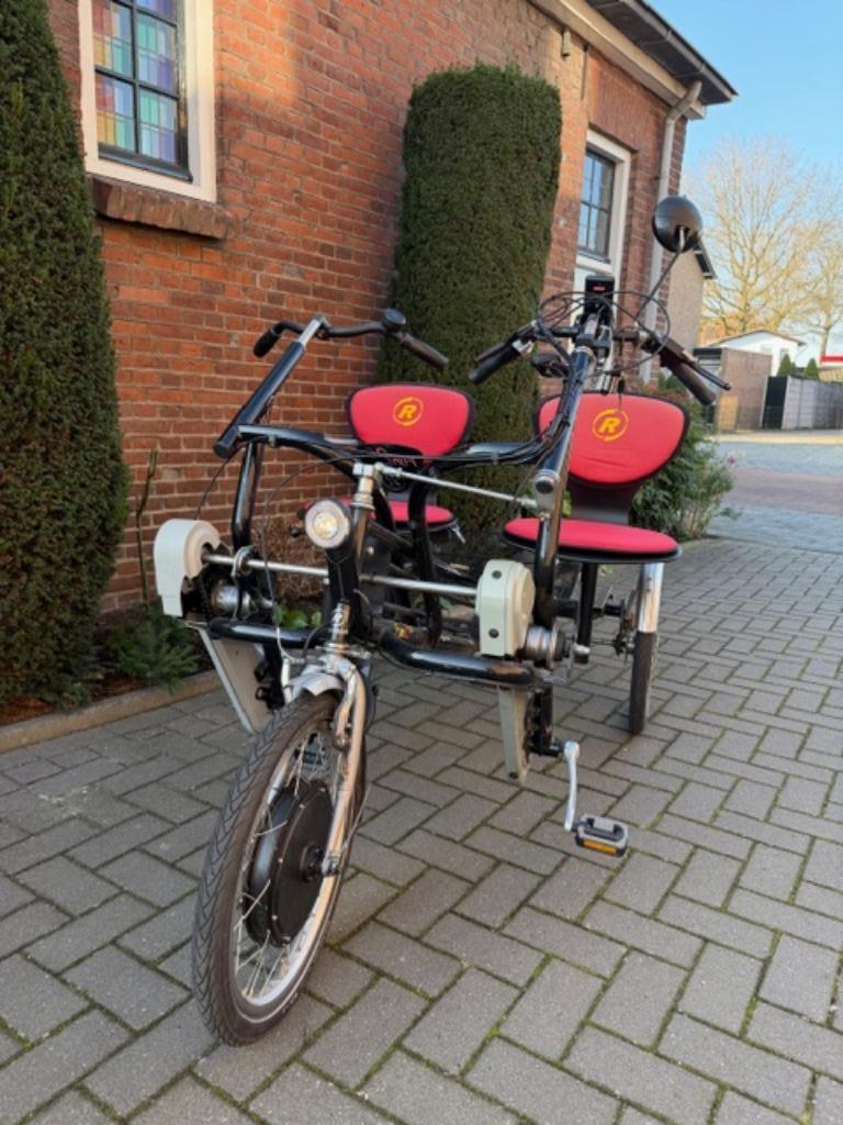 Van Raam Fun2Go Duofiets - Elektr. Ondersteuning, Ophalen of Verzenden, Zo goed als nieuw, Van Raam