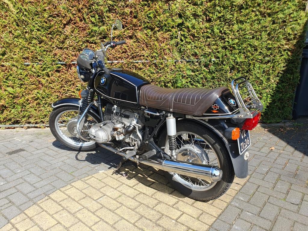 BMW R75/5 - Klassieker in nette staat, Motoren, 450 cc, Cardan-aandrijving, 2 cilinders, Particulier