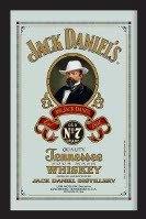 Jack Daniels Tennessee reclame spiegel wanddeco cafe deco, Reclamebord, Info@deconoord.nl, Deco Noord, Nieuw