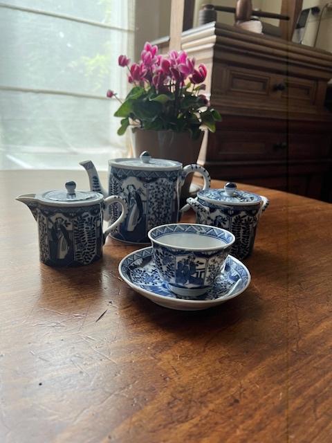 Lange Lijs koffieservies,12 delig, Gebruikt, Ophalen of Verzenden, Bord(en), Overige stijlen