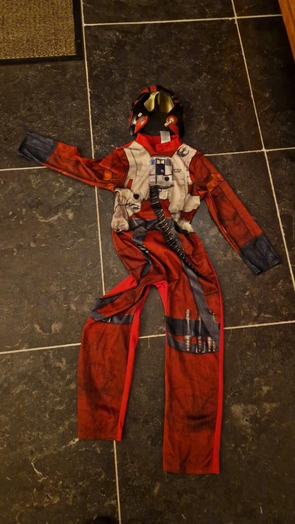 Star Wars Pak 7-8 jaar met Masker, Ophalen of Verzenden, Gebruikt, Jongen of Meisje