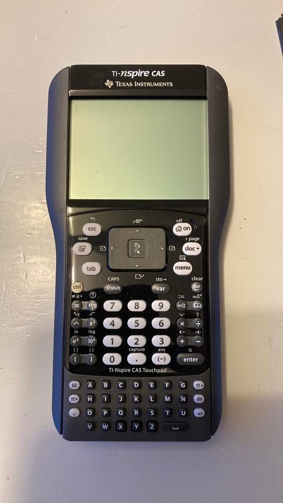 TI - nspire CAS, grafische rekenmachine, Diversen, Rekenmachines, Ophalen of Verzenden, Grafische rekenmachine, Zo goed als nieuw