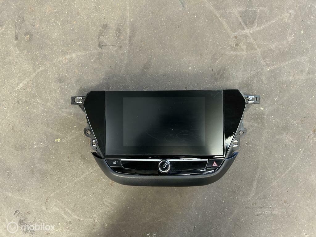 Bedieningspaneel navigatie Opel Corsa F 1.2 GS Line ('19->), Gebruikt, Opel, Ophalen of Verzenden, Opel