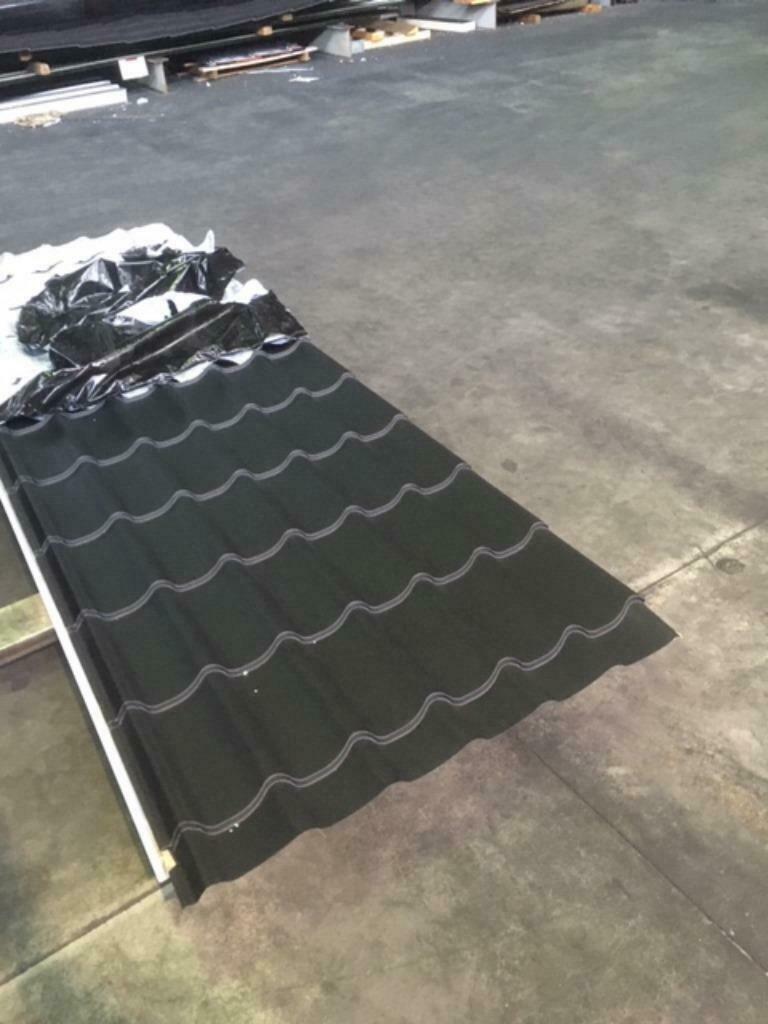 Dakpanplaten Dakpanpanelen Sandwichpanelen, Doe-het-zelf en Verbouw, Platen en Panelen, Nieuw, Overige materialen, 20 tot 50 mm
