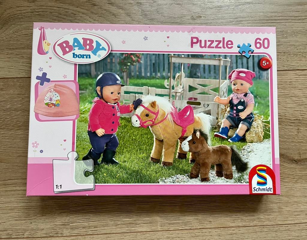 Baby born puzzel, Ophalen of Verzenden, 10 tot 50 stukjes, Zo goed als nieuw
