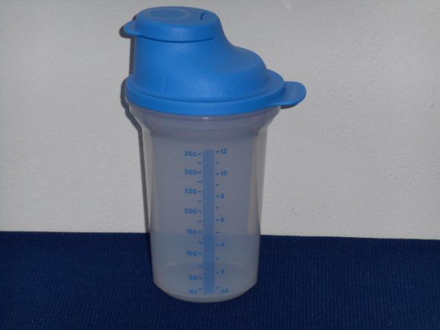Shaker 350 ml Blauw Tupperware, nieuw, Huis en Inrichting, Keuken | Tupperware, Ophalen of Verzenden, Nieuw, Blauw