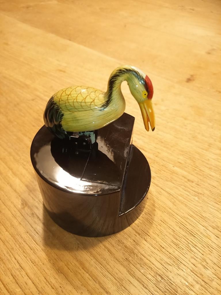 Vintage Tandenstokerhouder Vogel, Ophalen of Verzenden