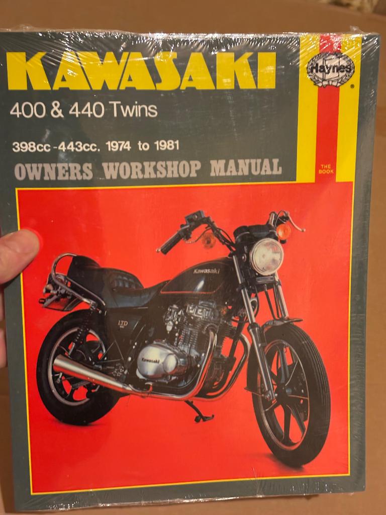 KAWASAKI 400 & 440 TWINS 1974-1981 HAYNES manual ** NIEUW, Ophalen of Verzenden, Kawasaki
